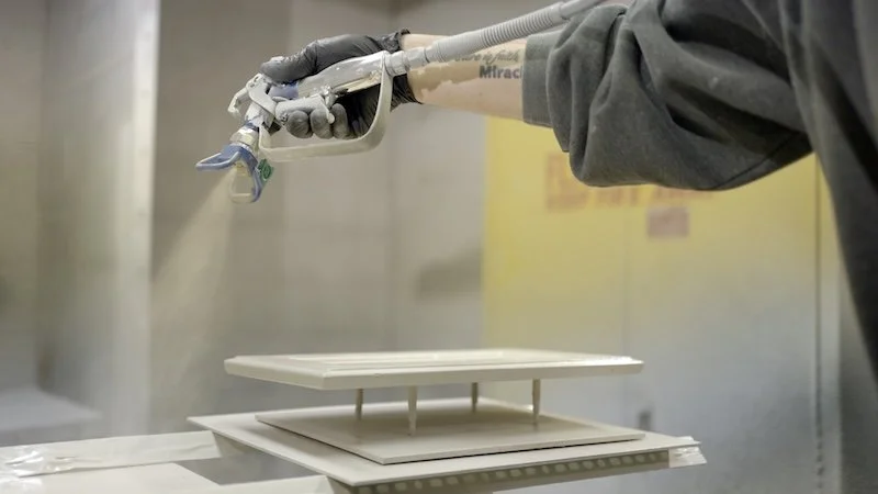 Cabinet Painting Process